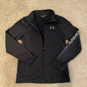 Under Armour Zip Up Jacket Boys Size Large